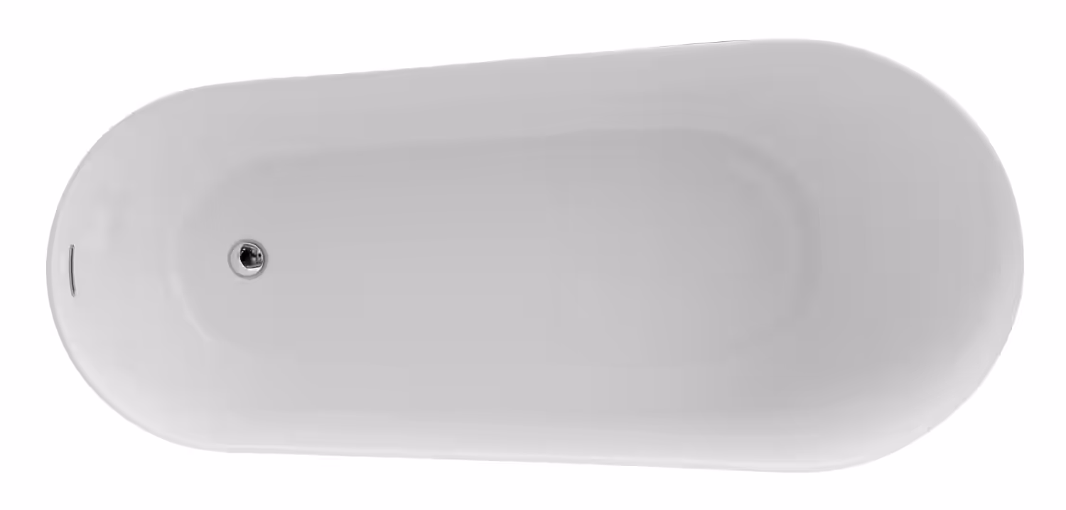 AURORA FREE STANDING BATH White