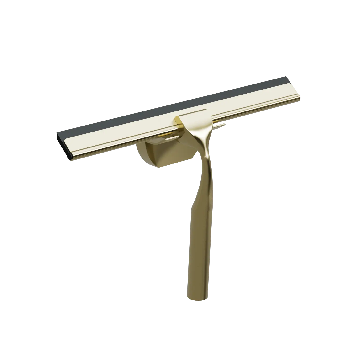 SHOWER SQUEEGEE BRUSHED BRASS.