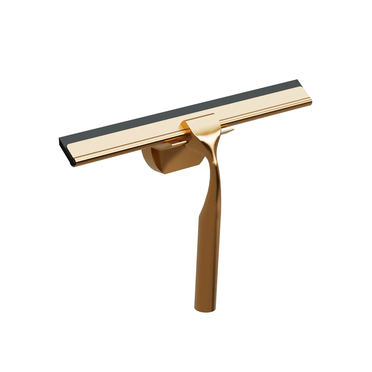 SHOWER SQUEEGEE BRUSHED BRONZE.
