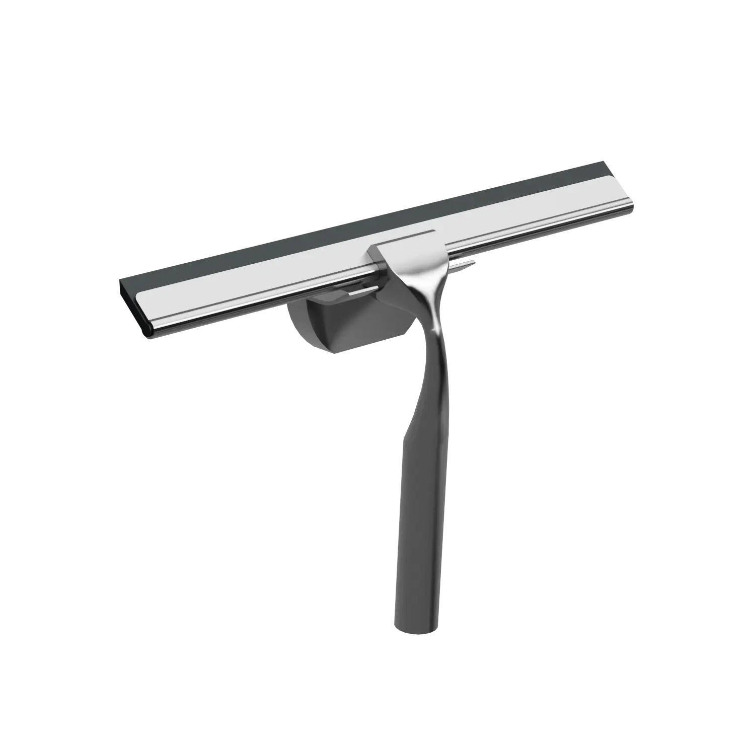 SHOWER SQUEEGEE BRUSHED NICKEL.