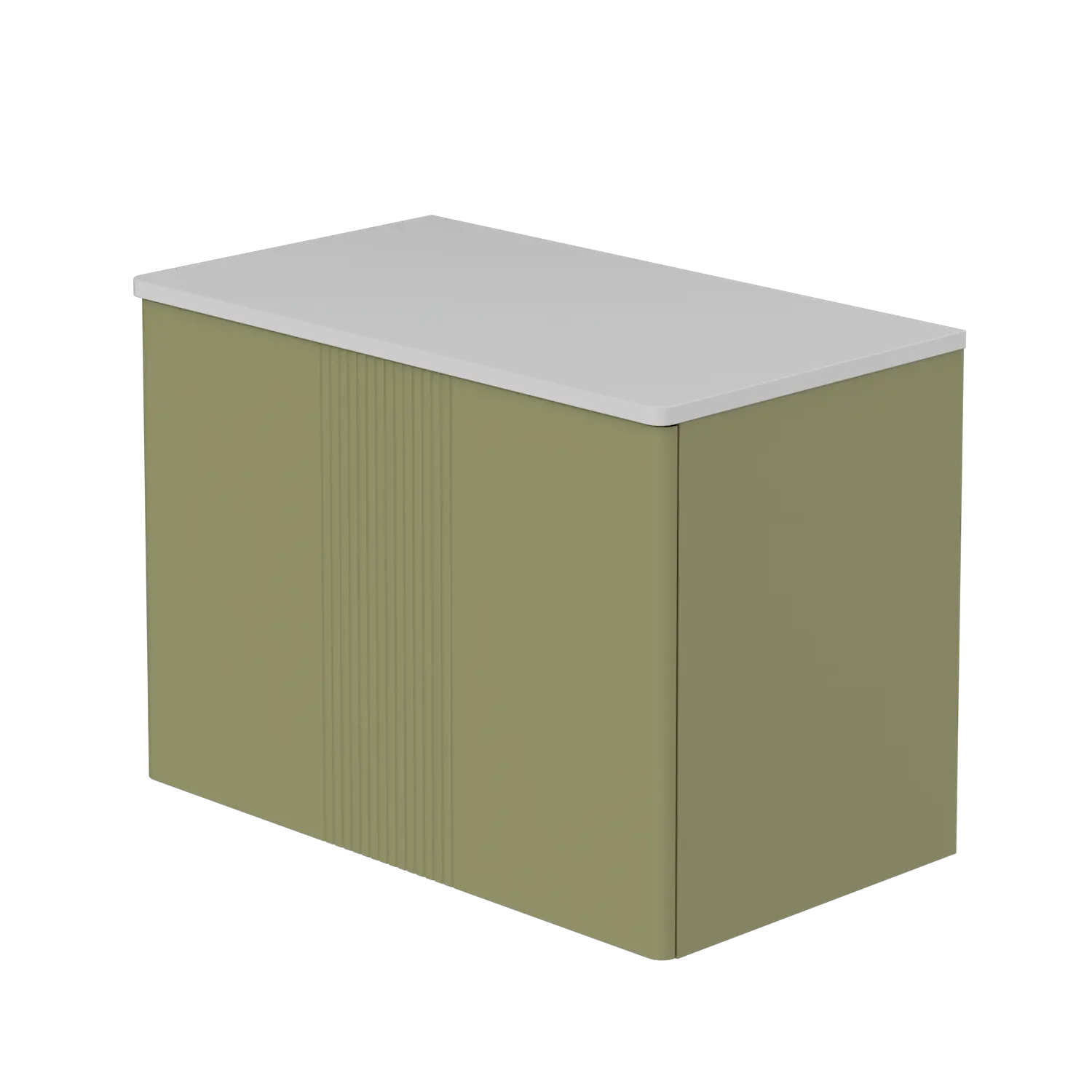 ÉALA 800MM WALL HUNG UNIT Pistachio Green