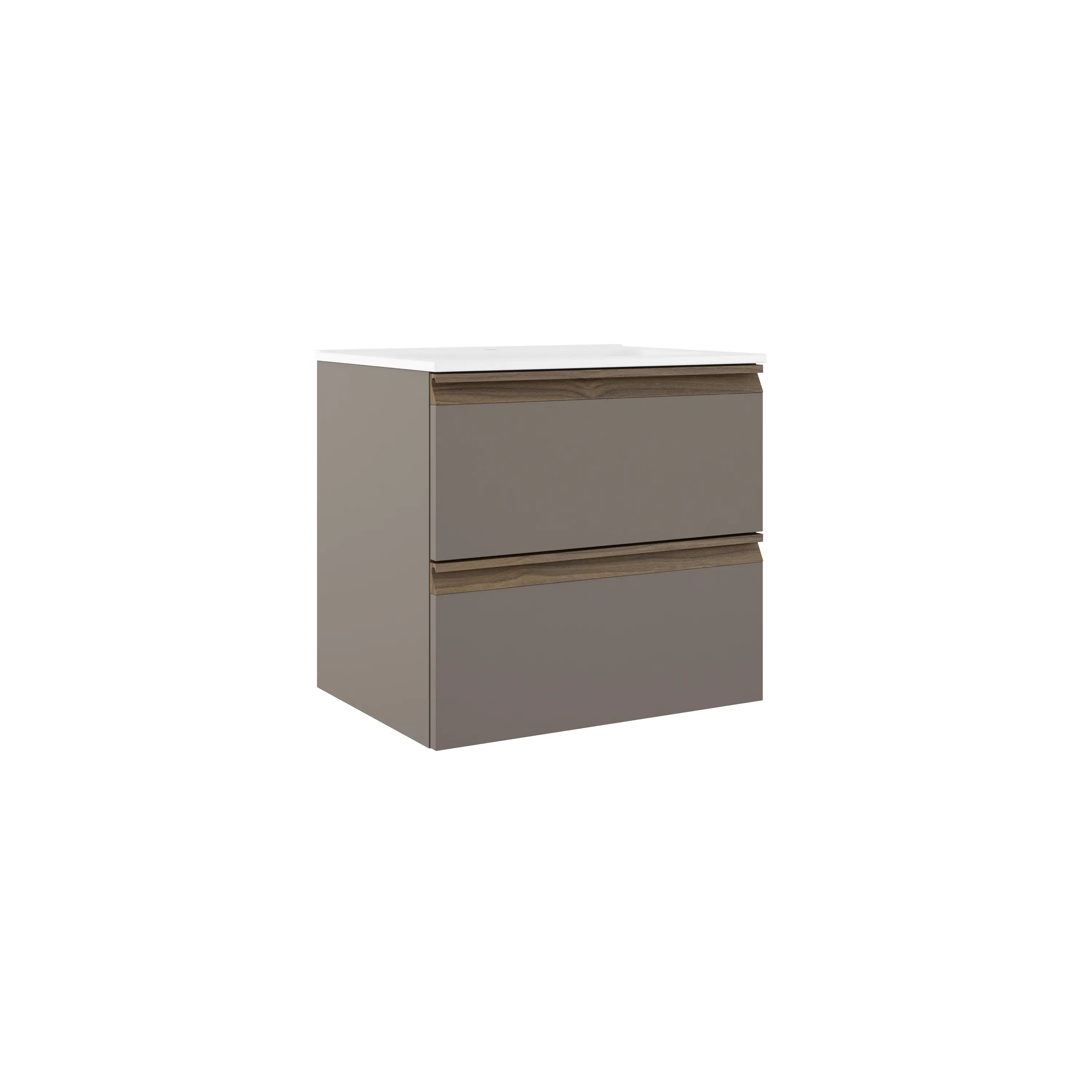 PHOENIX 600MM WALL HUNG UNIT & BASIN Quartzo