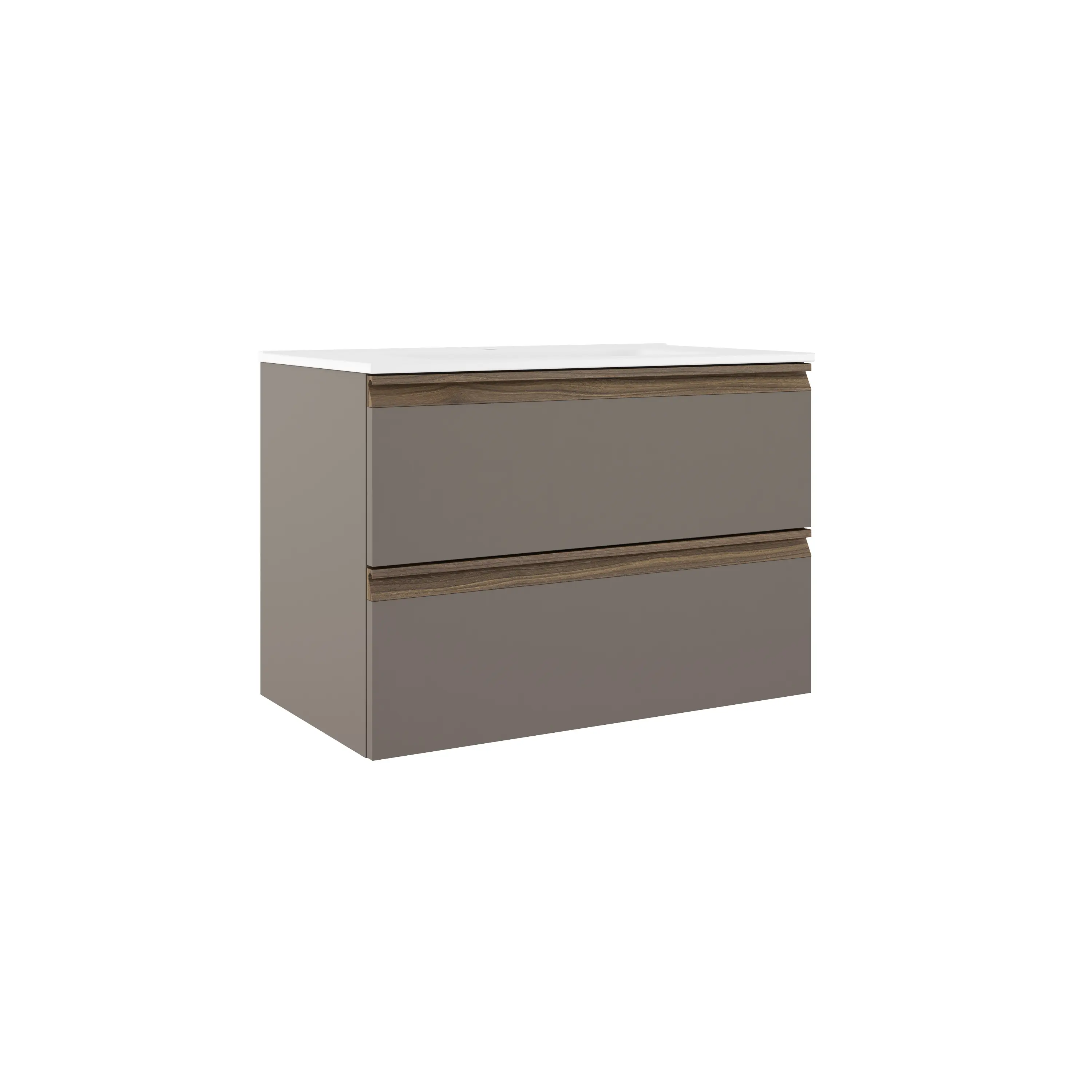 PHOENIX 800MM WALL HUNG UNIT & BASIN Quartzo