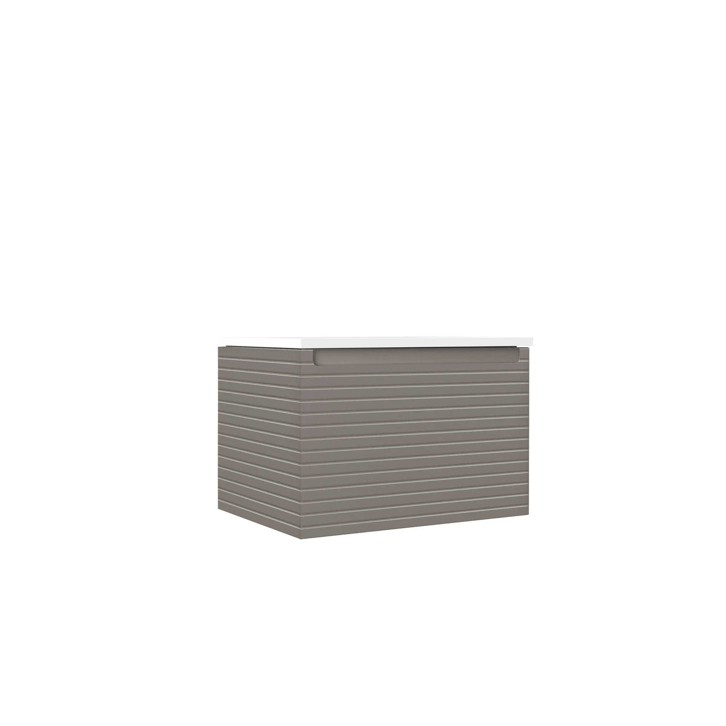 ARDEN 600MM WALL HUNG UNIT & BASIN Quartzo