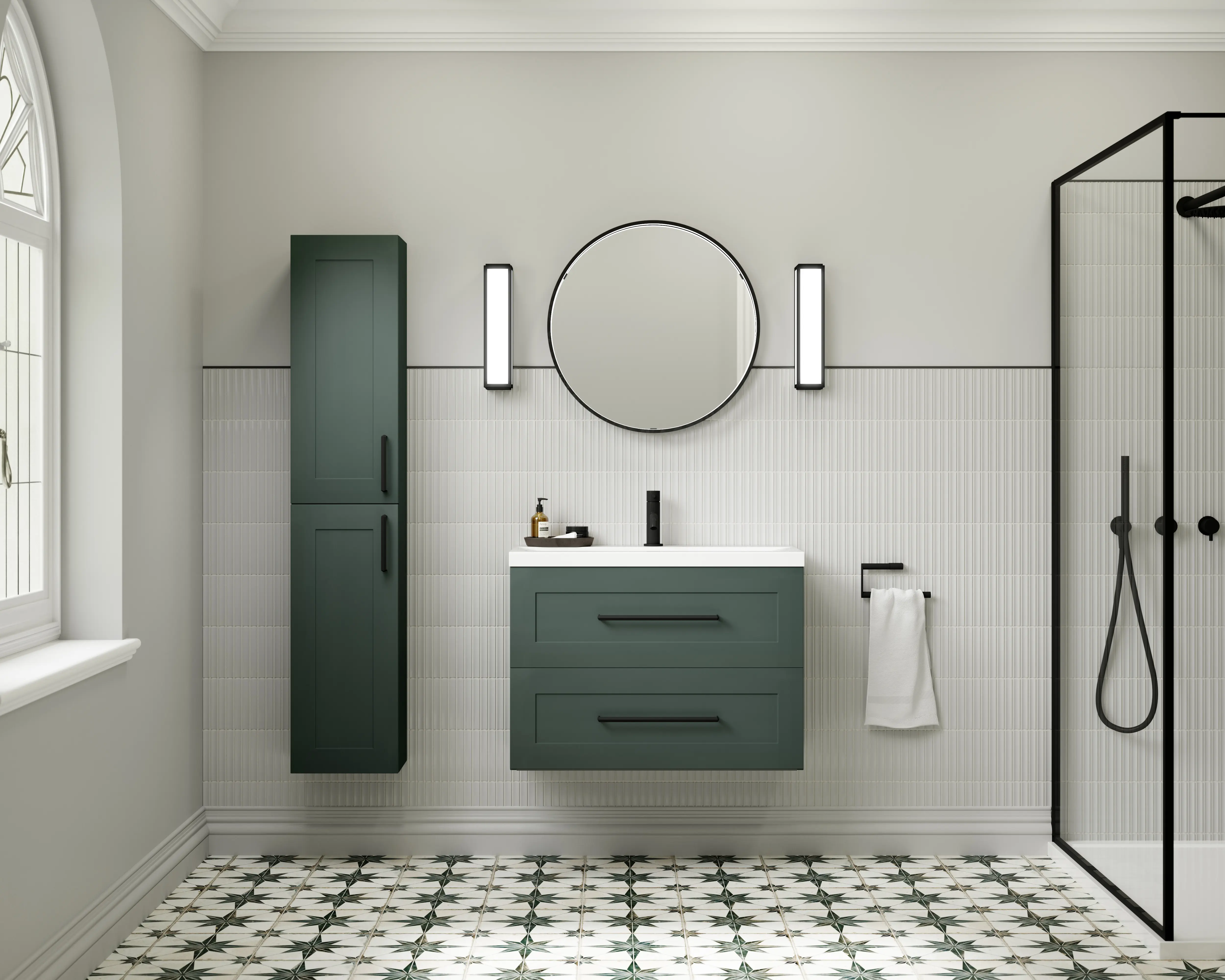 CLARITY 1500MM WALL HUNG TALL BOY