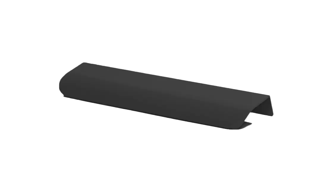 Sleek Matt Black Handle - 200mm