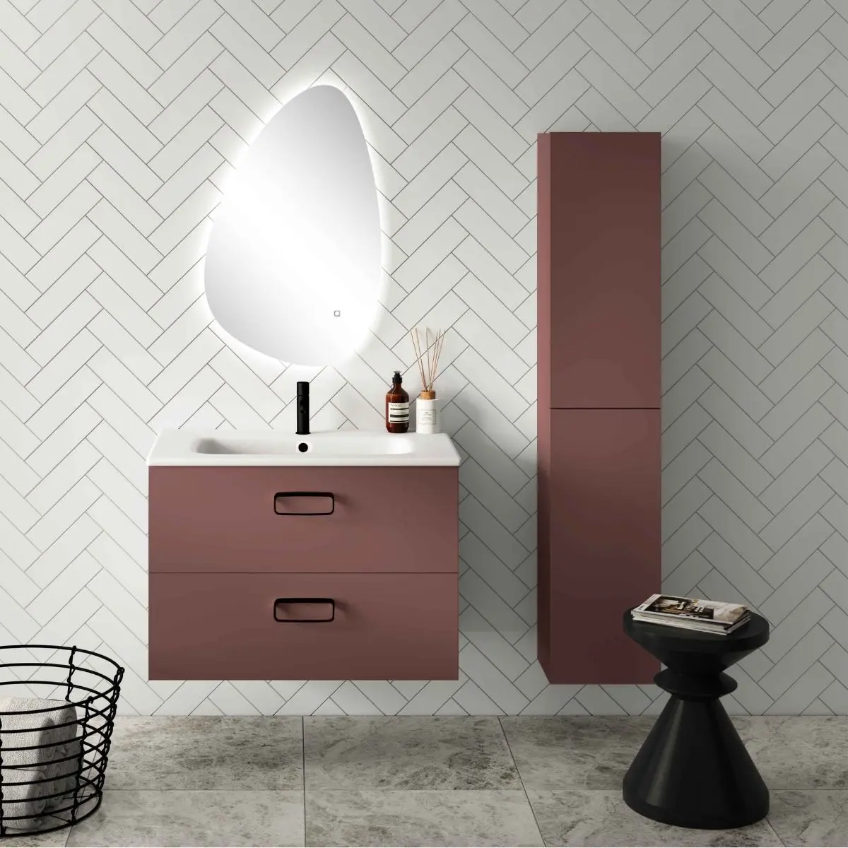 KOLOUR 1500MM WALL HUNG TALL BOY