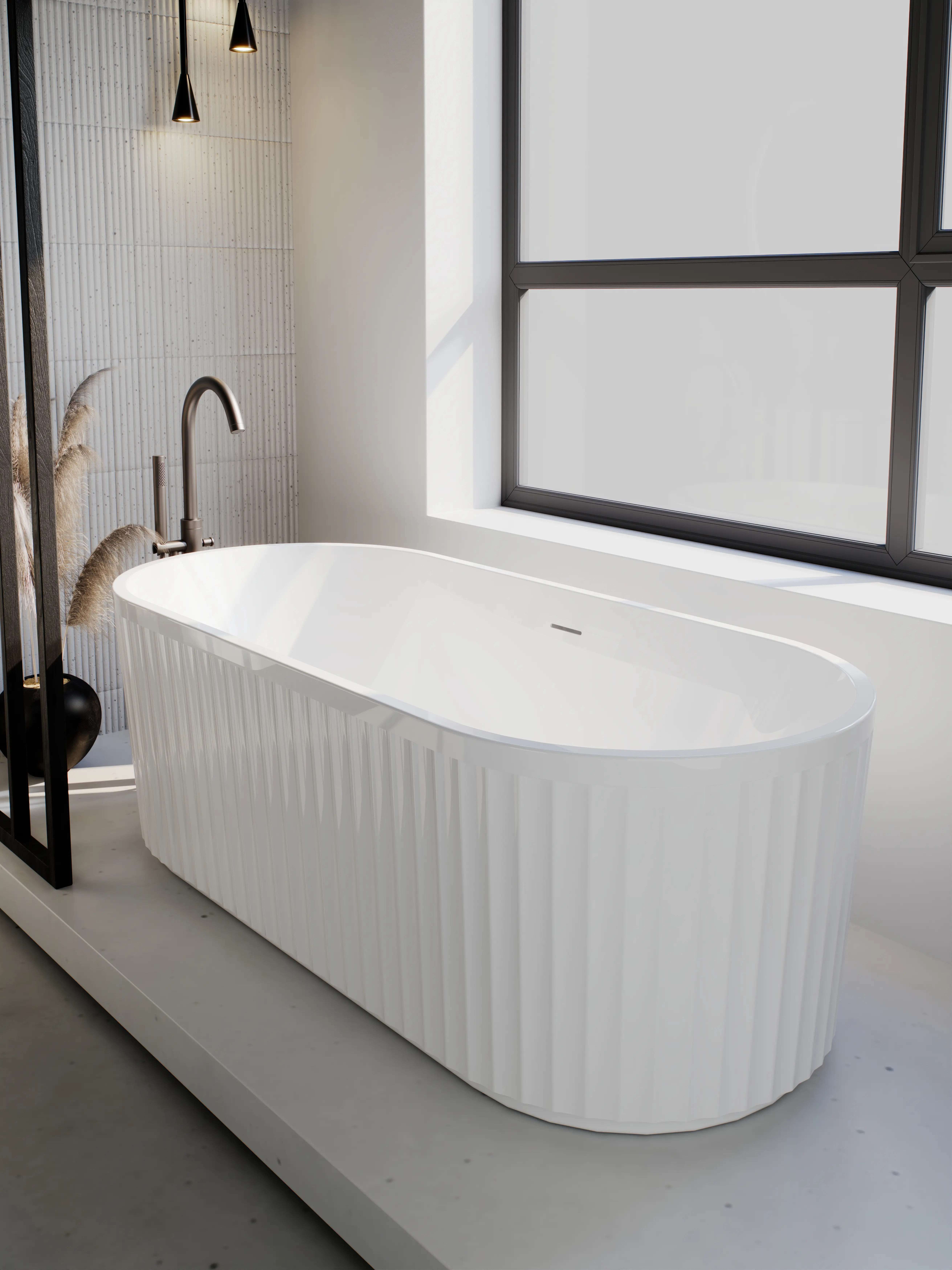 FLUTE FREE STANDING BATH