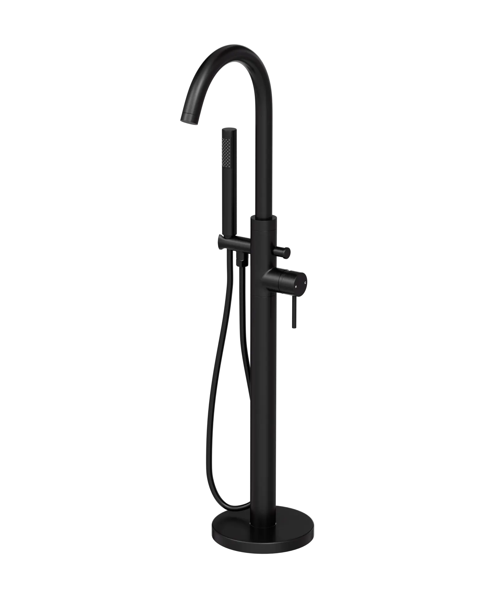 FLOORSTANDING BATH/SHOWER MIXER Matt Black