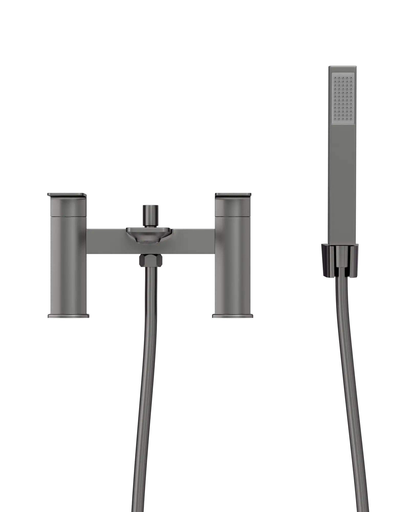 BATH/SHOWER MIXER Gun metal
