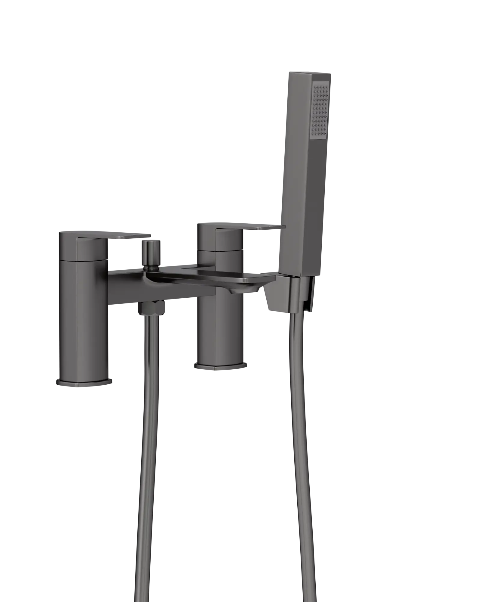 BATH/SHOWER MIXER Gun metal
