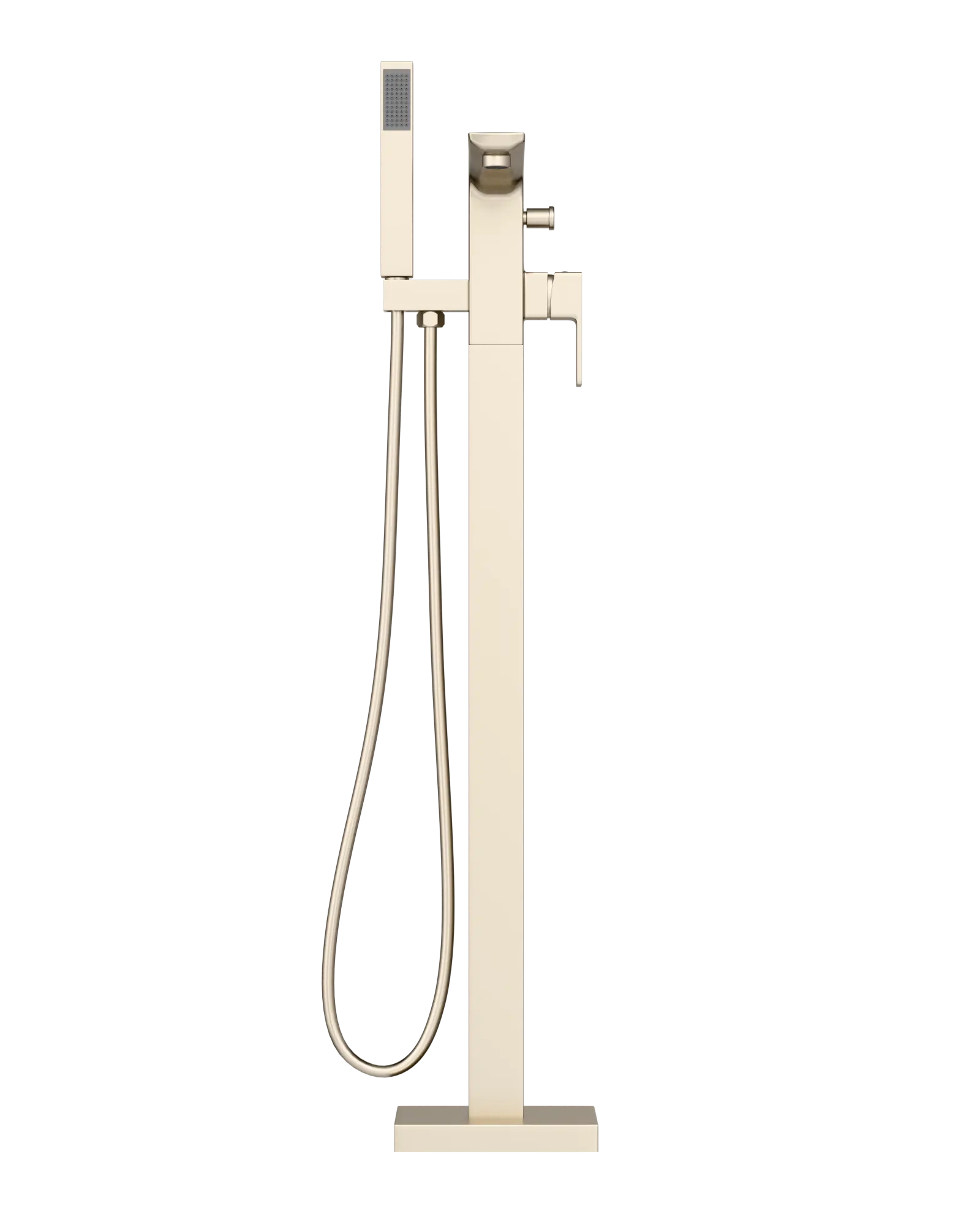 FLOORSTANDING BATH/SHOWER MIXER Brushed nickel