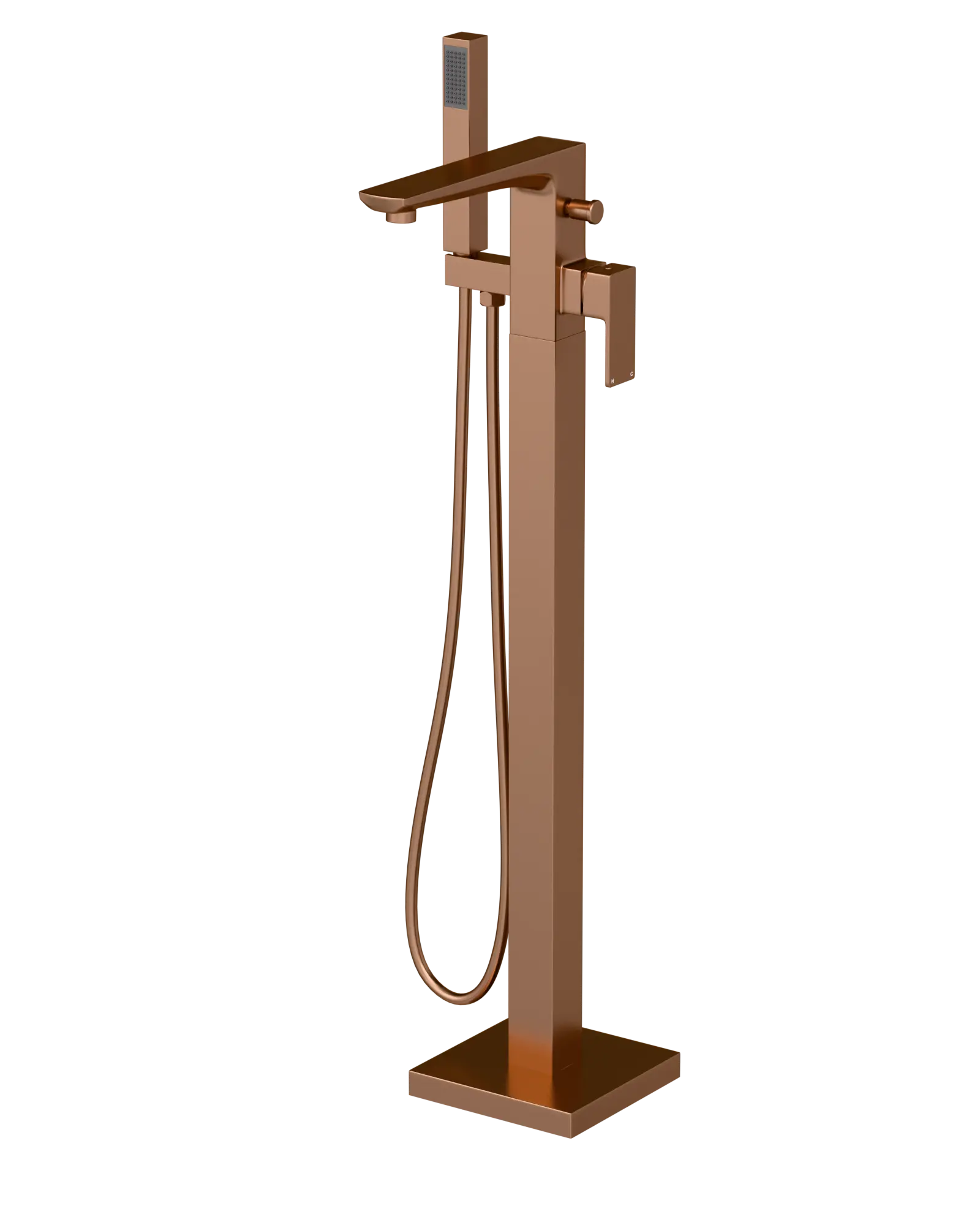 FLOORSTANDING BATH/SHOWER MIXER Brushed Bronze