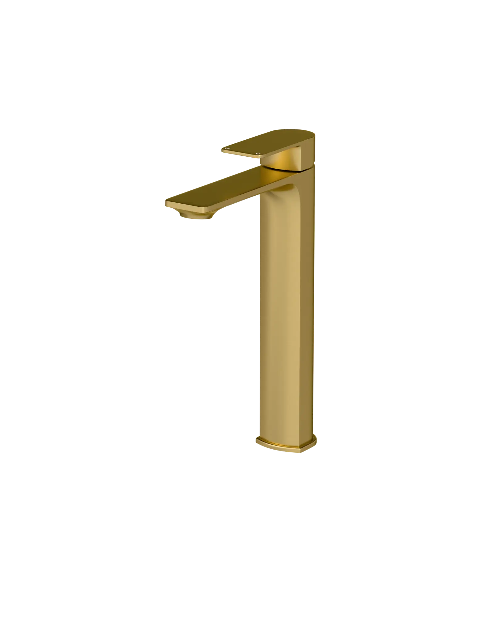 TALL BASIN MIXER Brushed brass