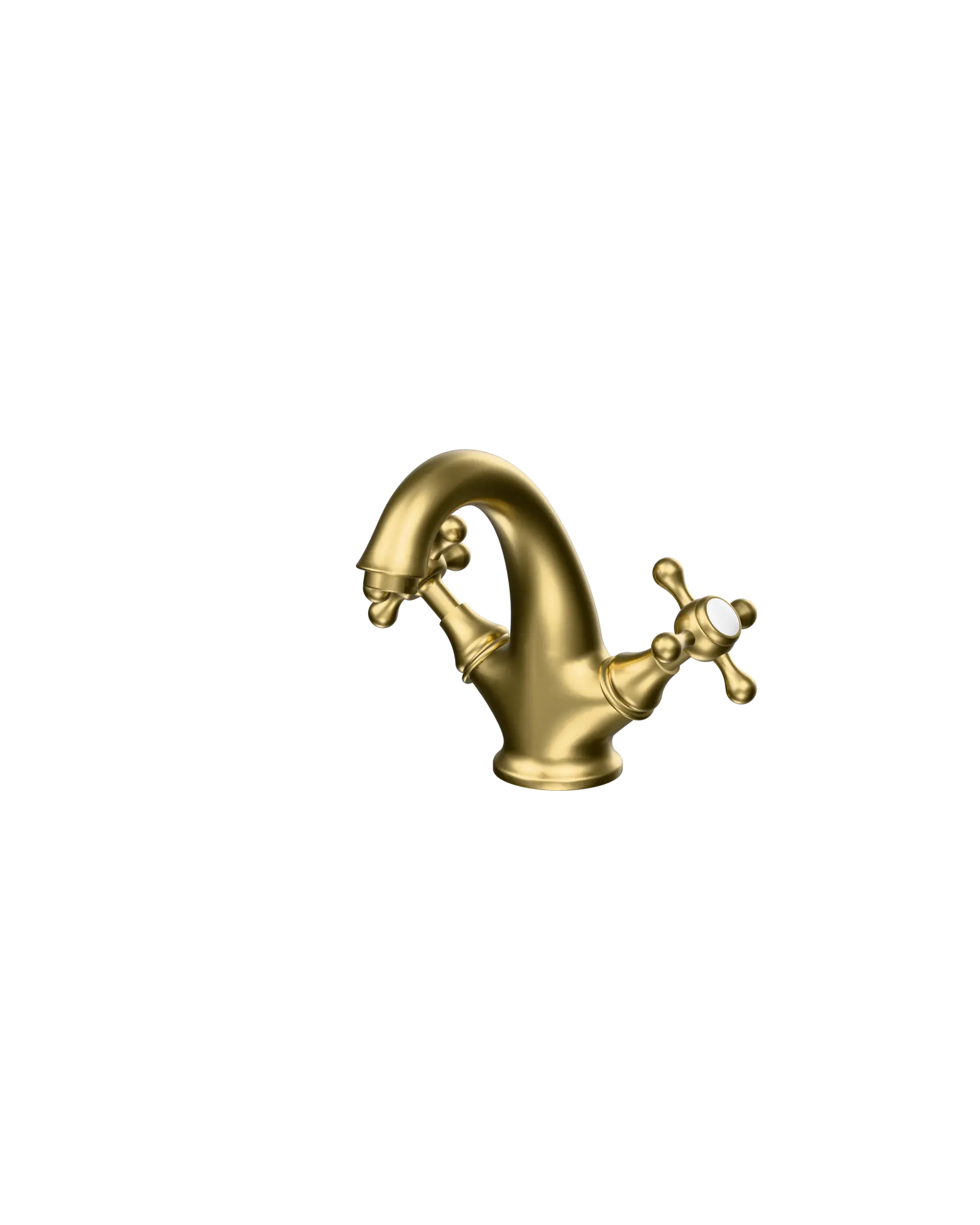 BASIN MIXER BRUSHED BRASS