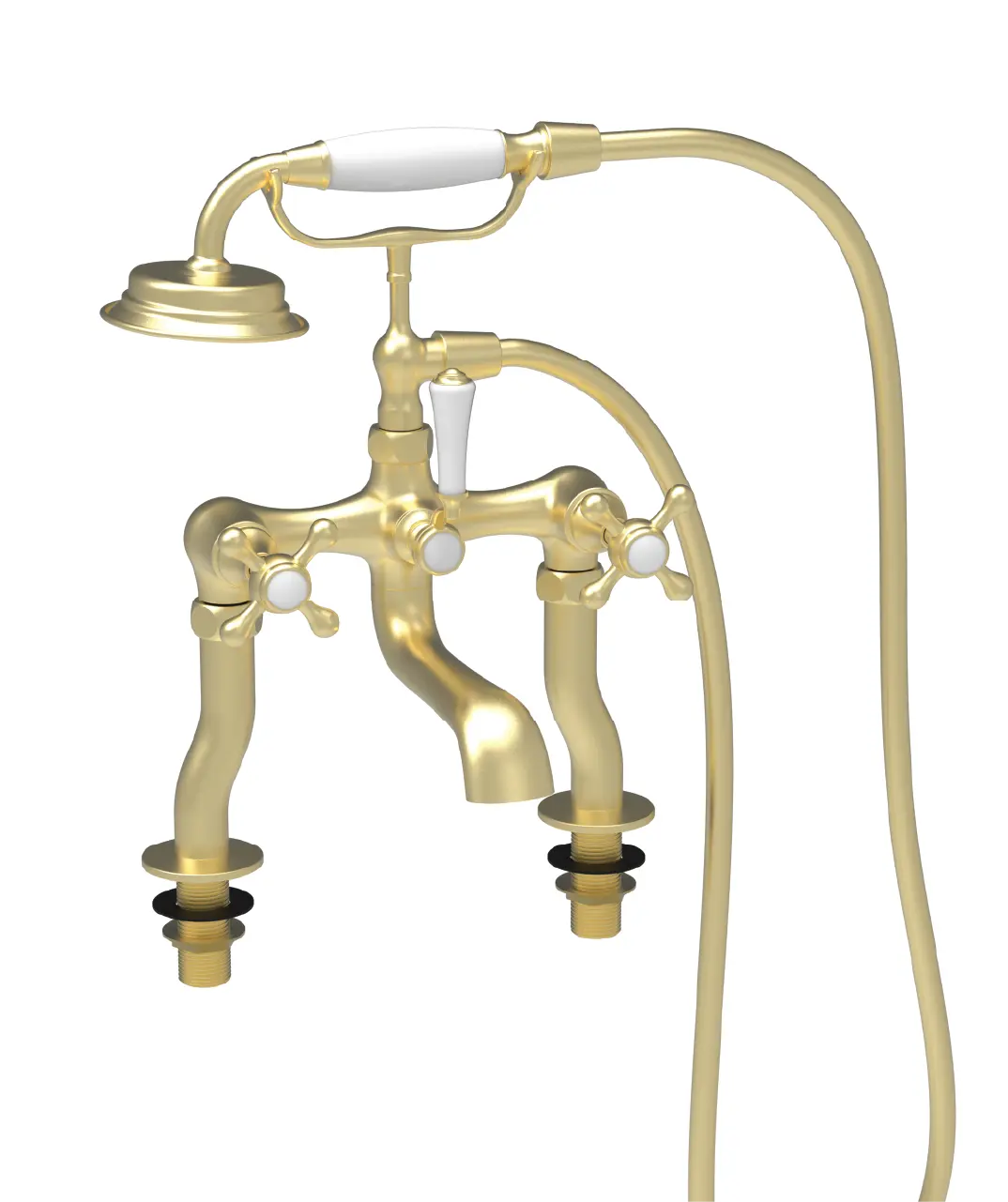 BATH/SHOWER MIXER BRUSHED BRASS