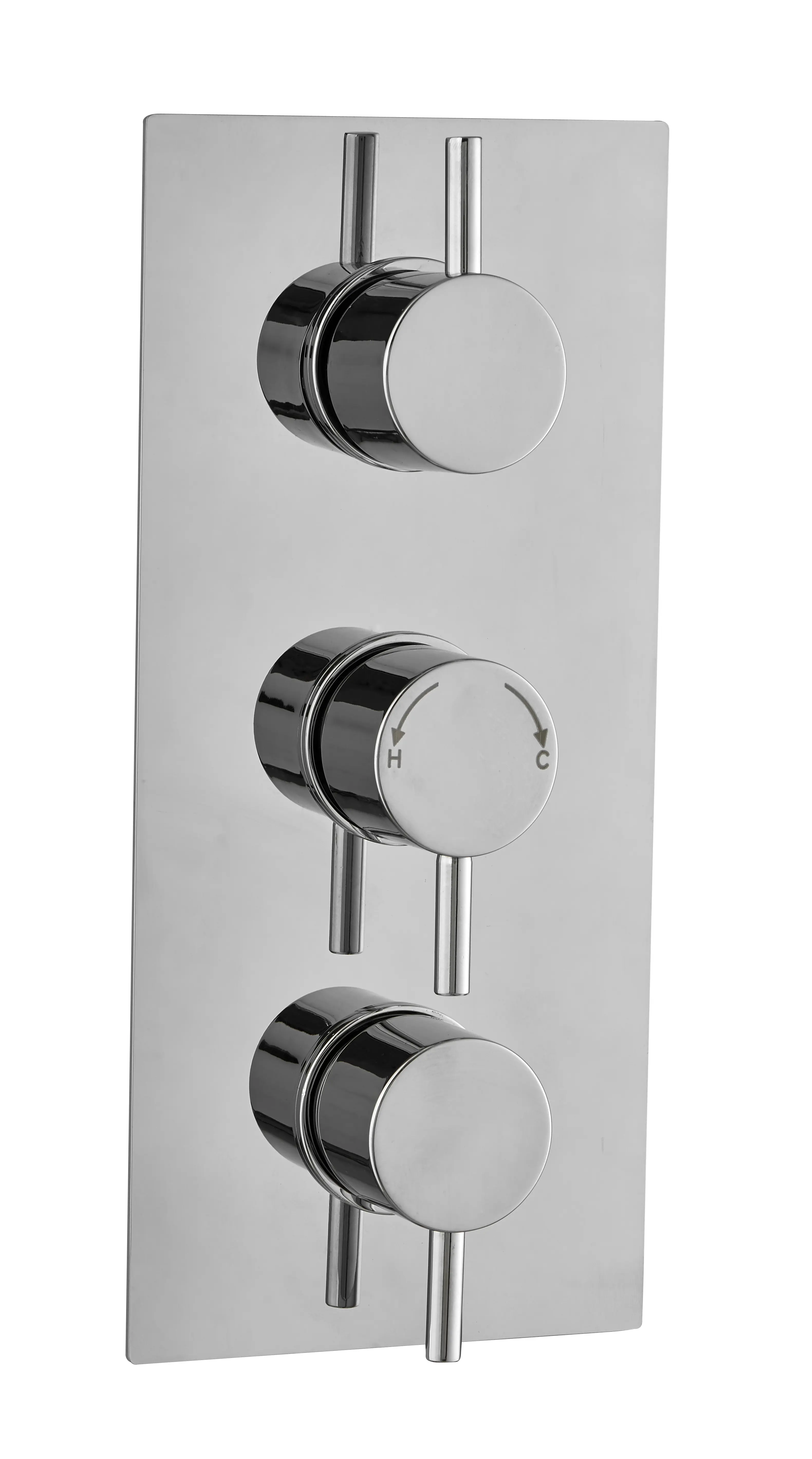 SORENTO DUAL OUTLET THERMOSTATIC CONCEALED VALVE