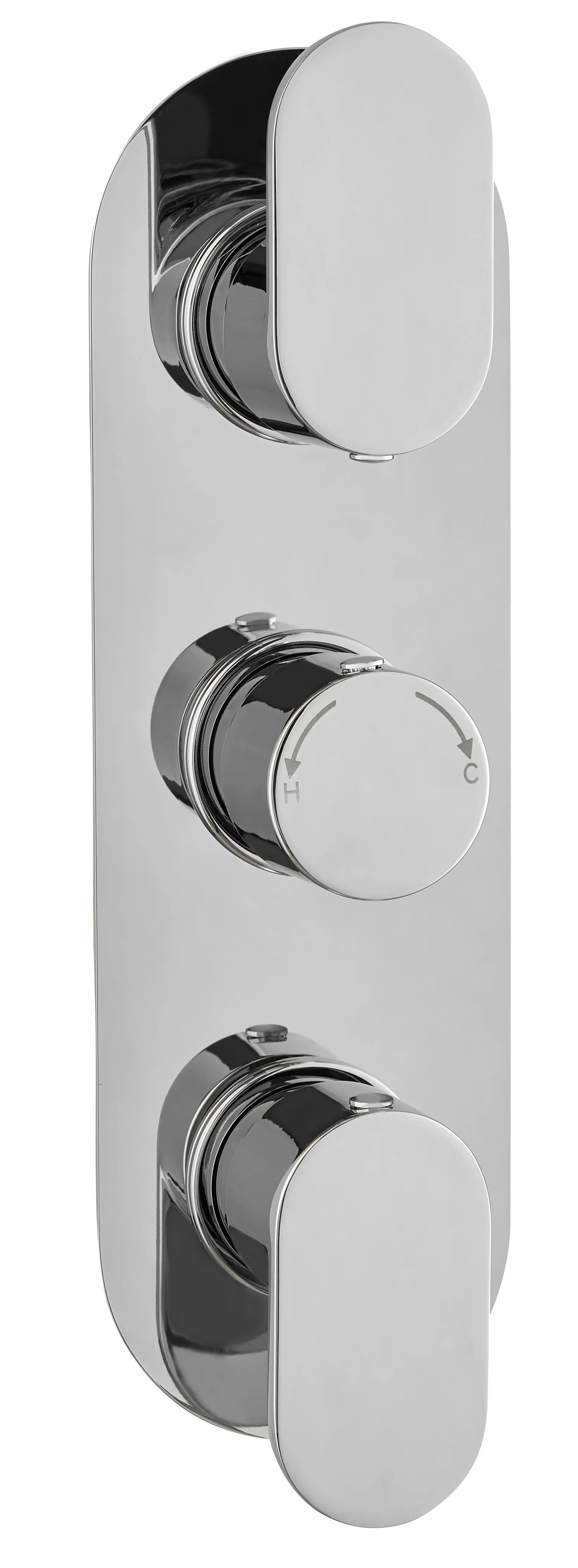 TRIESTE DUAL OUTLET THERMOSTATIC CONCEALED VALVE