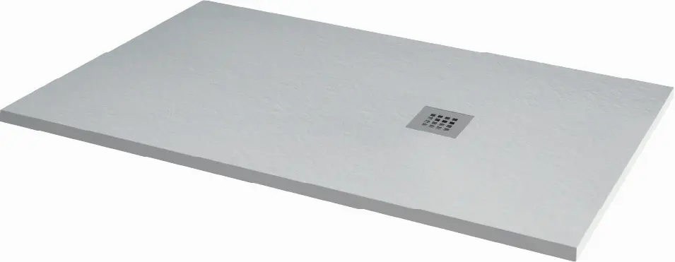 ICE WHITE RESIN SHOWER TRAY 