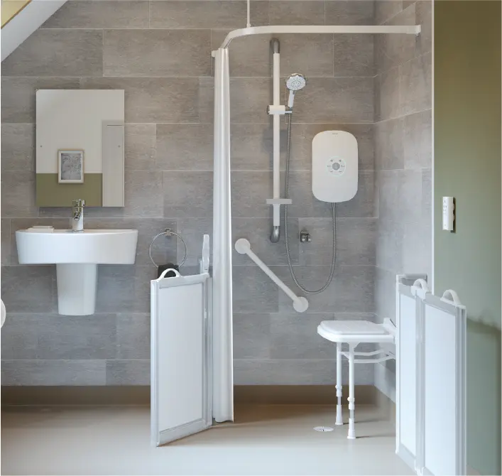 Half Height Shower Doors