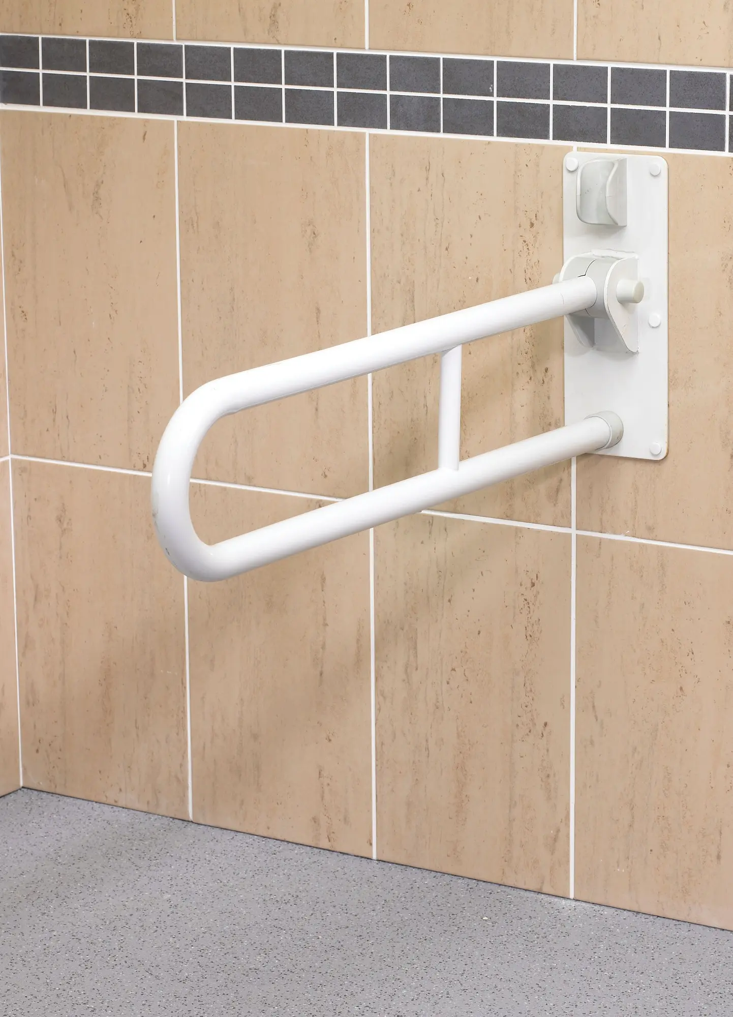 HINGED FOLD UP DOUBLE HAIRPIN RAIL