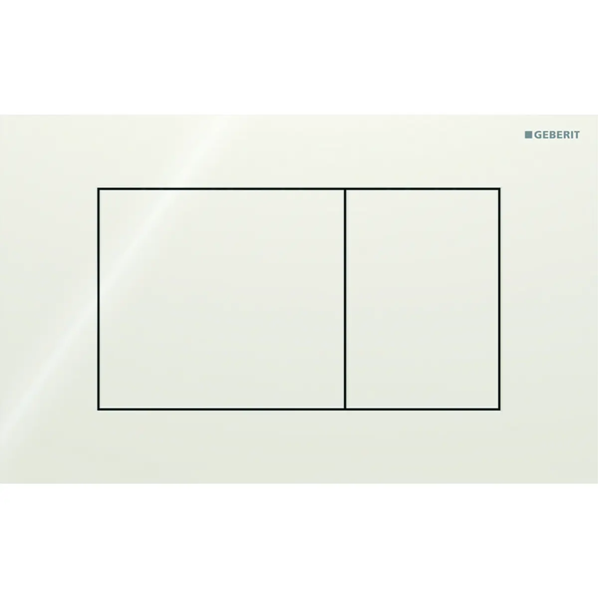 Sigma Flush Plate - Sigma 40 Square  Sand Grey Glass Plate