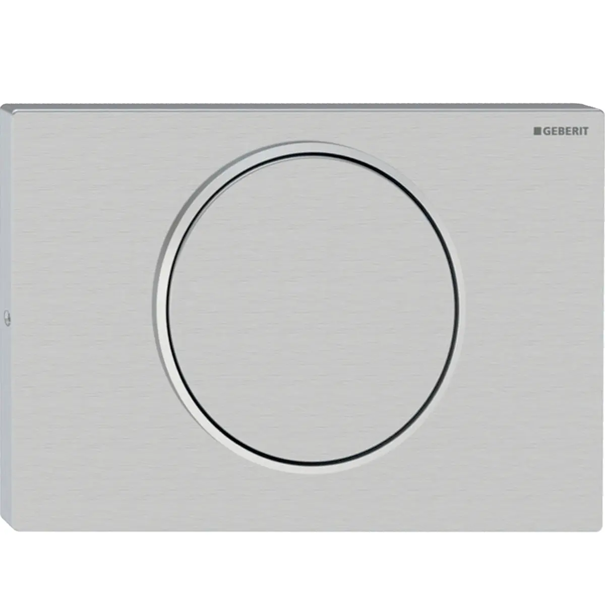Sigma Flush Plate - Sigma 10 - screwable, brushed