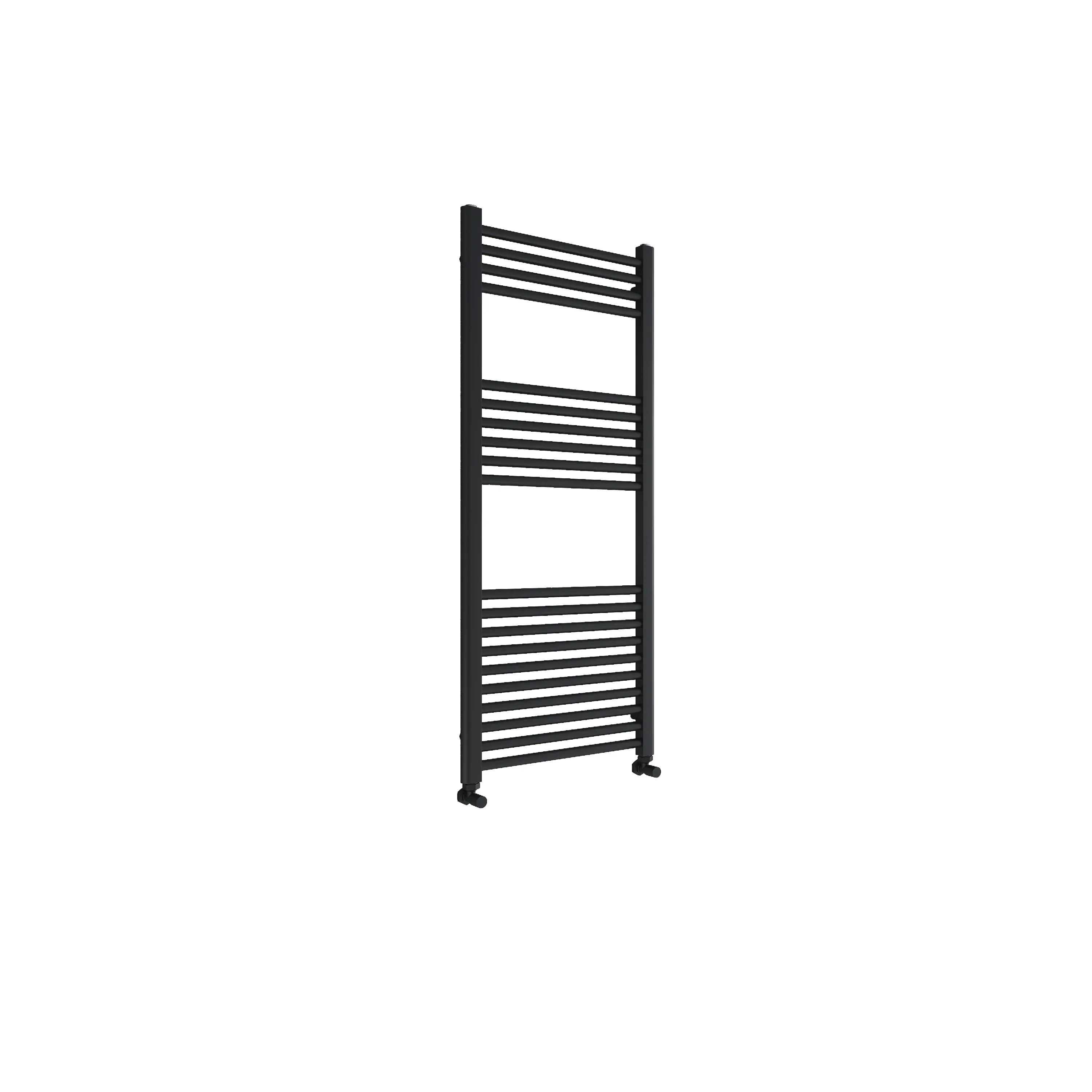 STRAIGHT LADDER TOWEL WARMERS - Matt Black