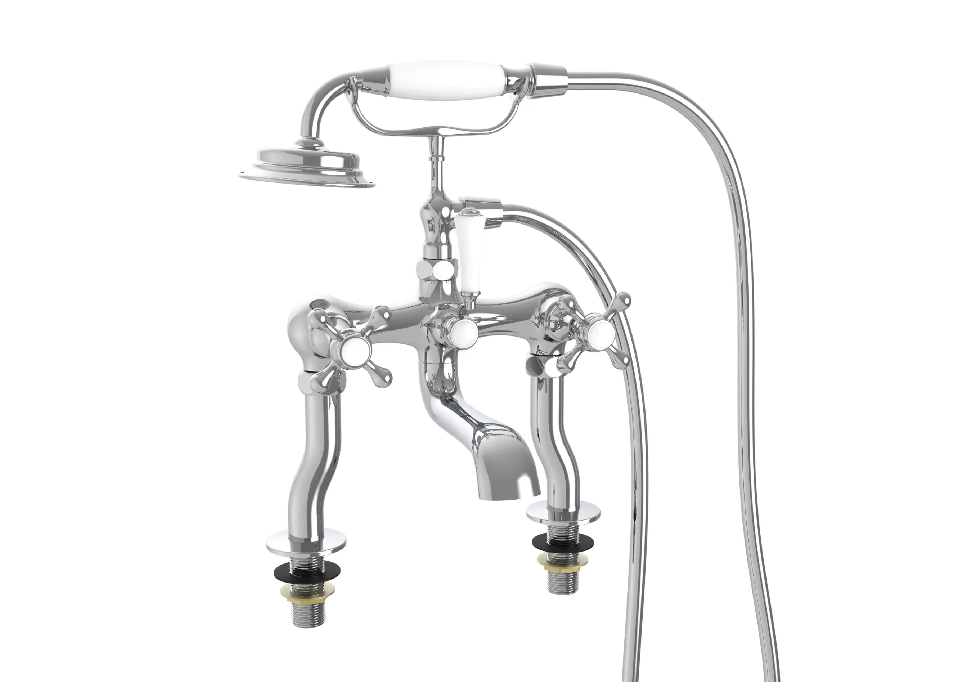 BATH/SHOWER MIXER CHROME