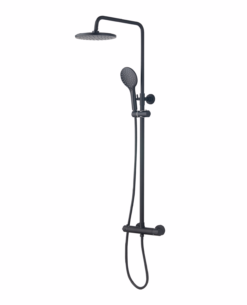 THERMOSTATIC SHOWER VALVE - Matt Black