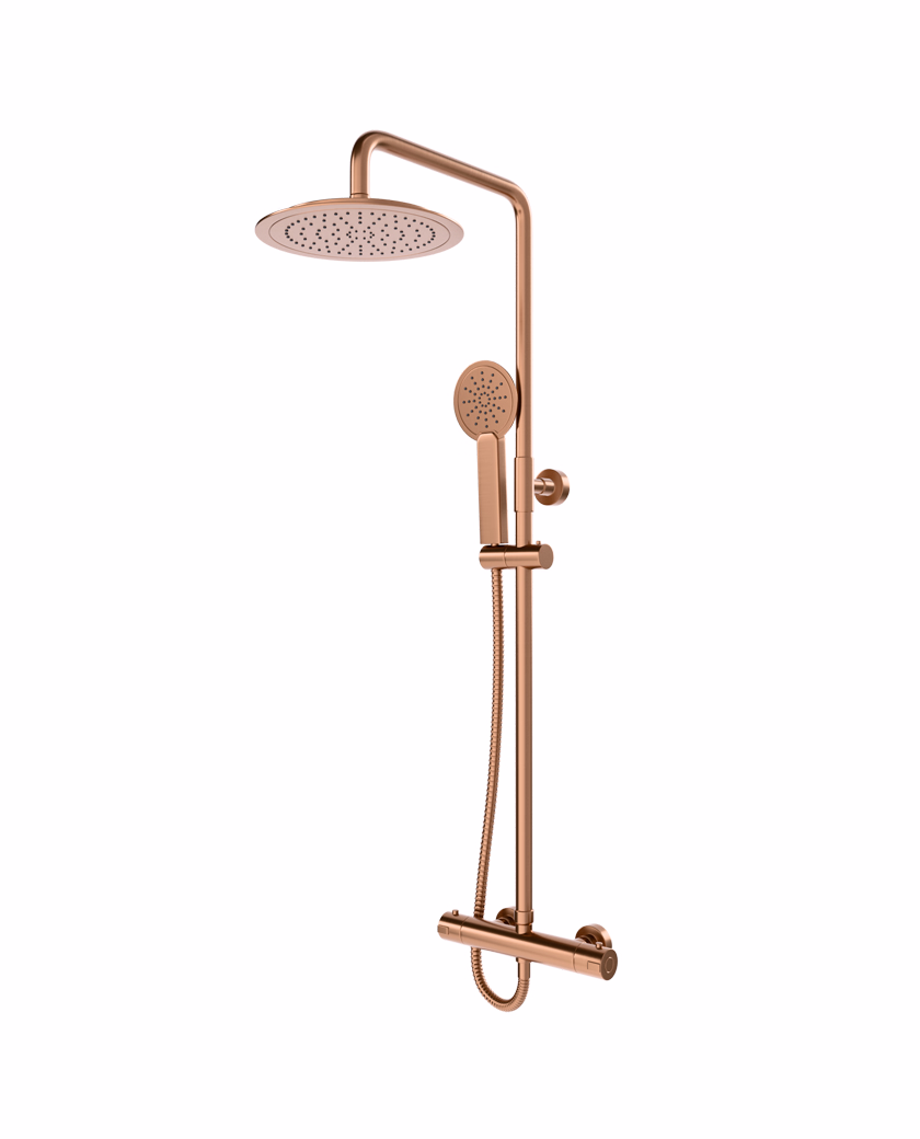 THERMOSTATIC SHOWER VALVE Brushed Bronze