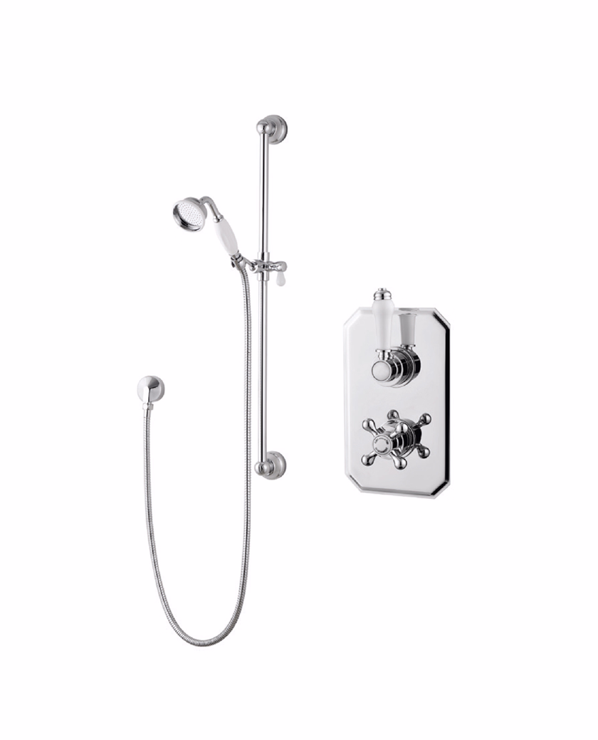 CASHEL THERMOSTATIC SHOWER VALVE SET 3 - Chrome