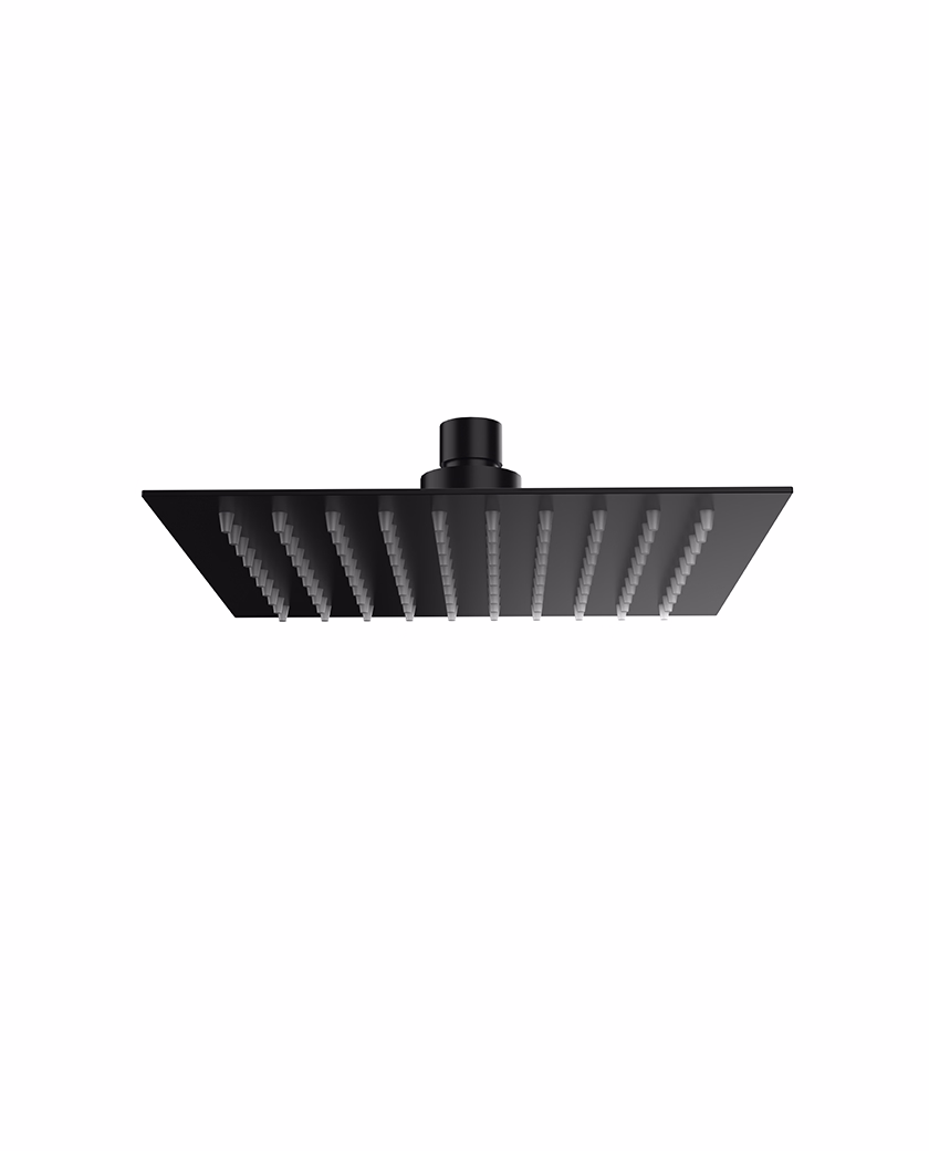 SQUARE BlackULTRA SLIM SHOWER HEAD
