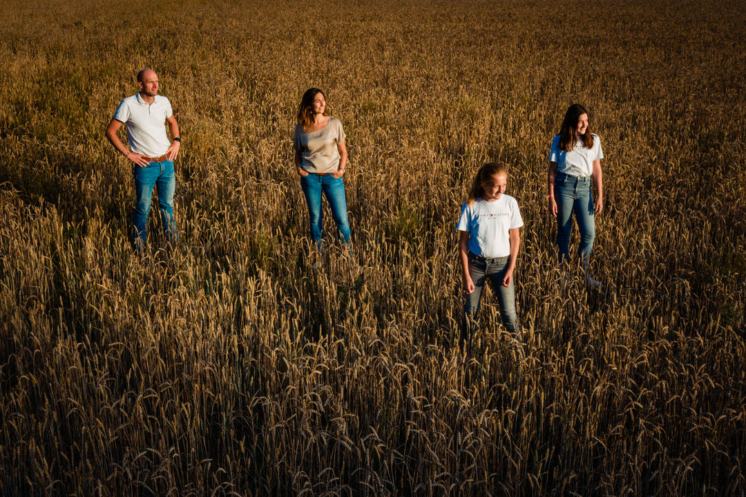 Ongedwongen familie shoot in Ede