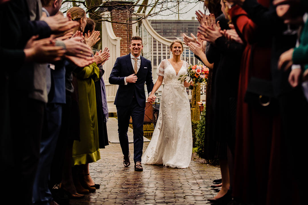 Bruidsfotografie bij Marienhof, Trouwfeest bij Marienhof bij Amersfoort, Bruidsfotograaf Amersfoort