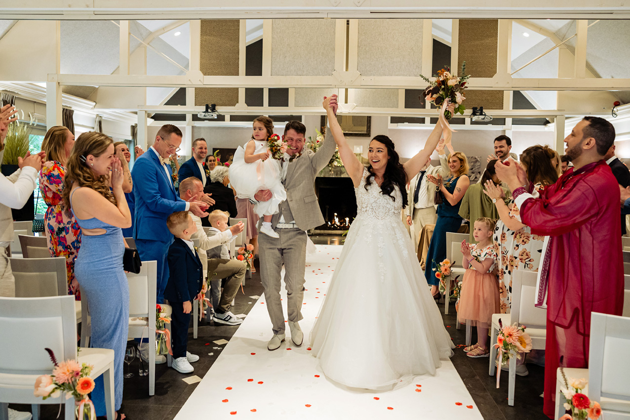 Trouwfotografie bij Residence Rhenen met Max & Jamie