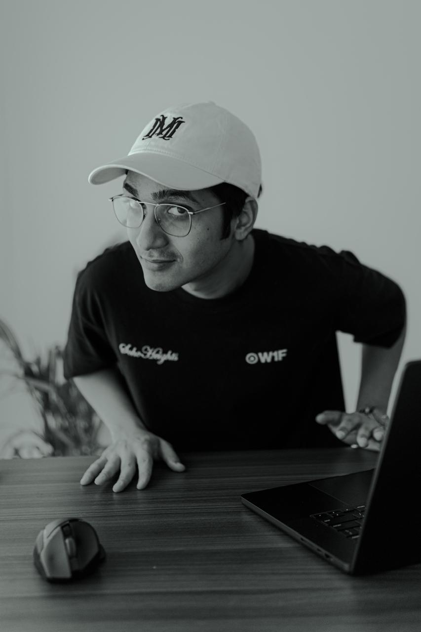 Portrait photo of co-founder Adam