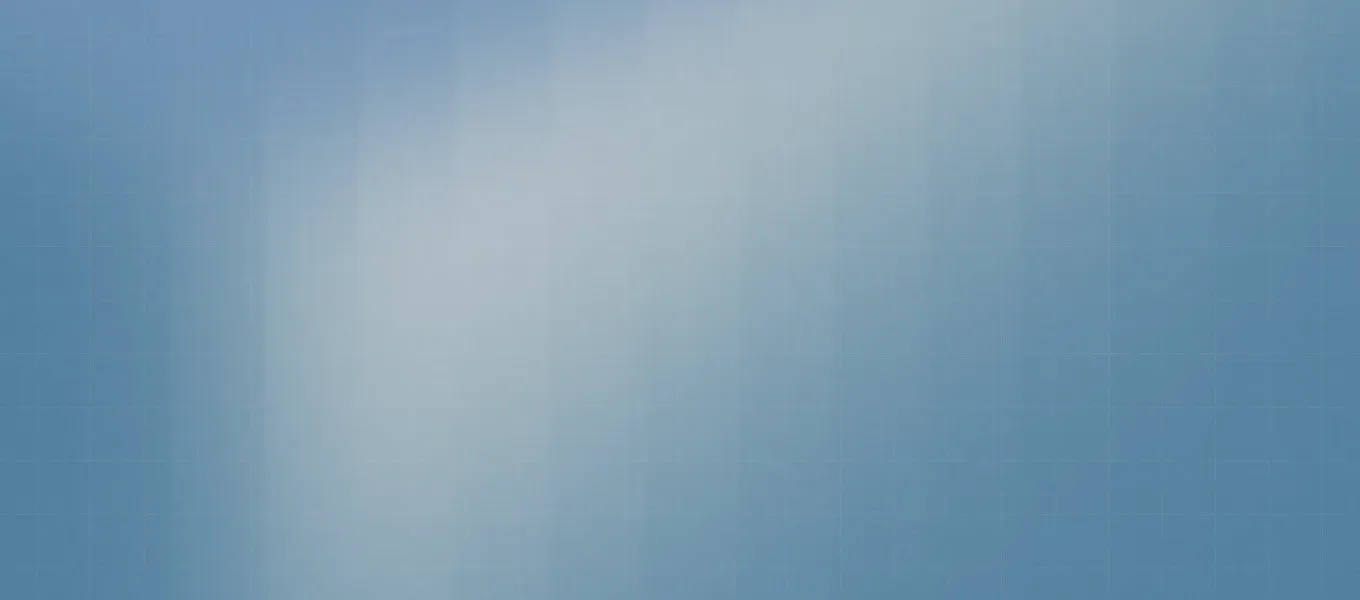 Smooth gradient background transitioning from light blue to darker blue.