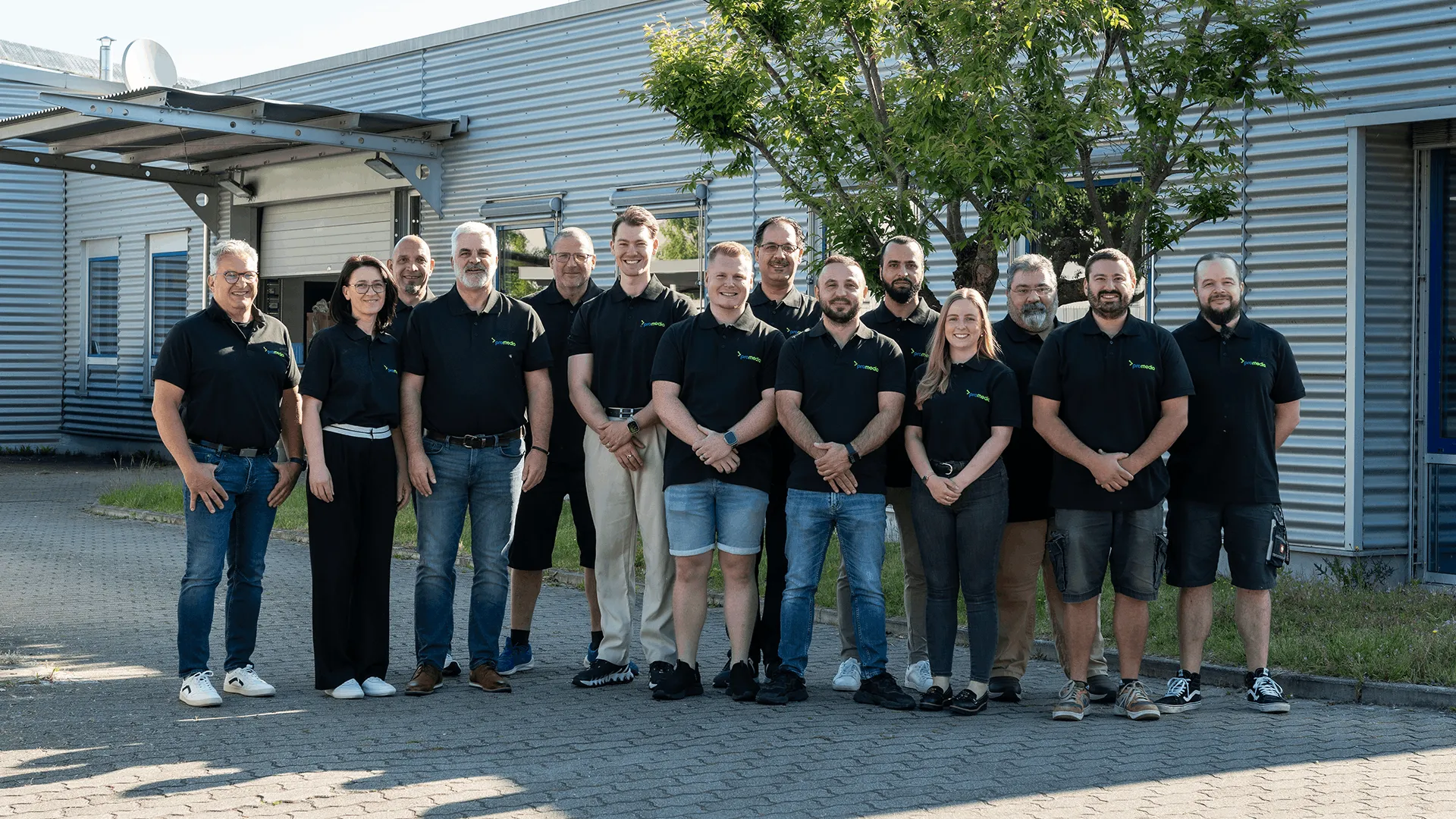 Das Promedia-Team aus Hockenheim – 35 festangestellte AV-Spezialisten für Konferenzraumtechnik, Medientechnik und Kirchenbeschallung im DACH-Raum.