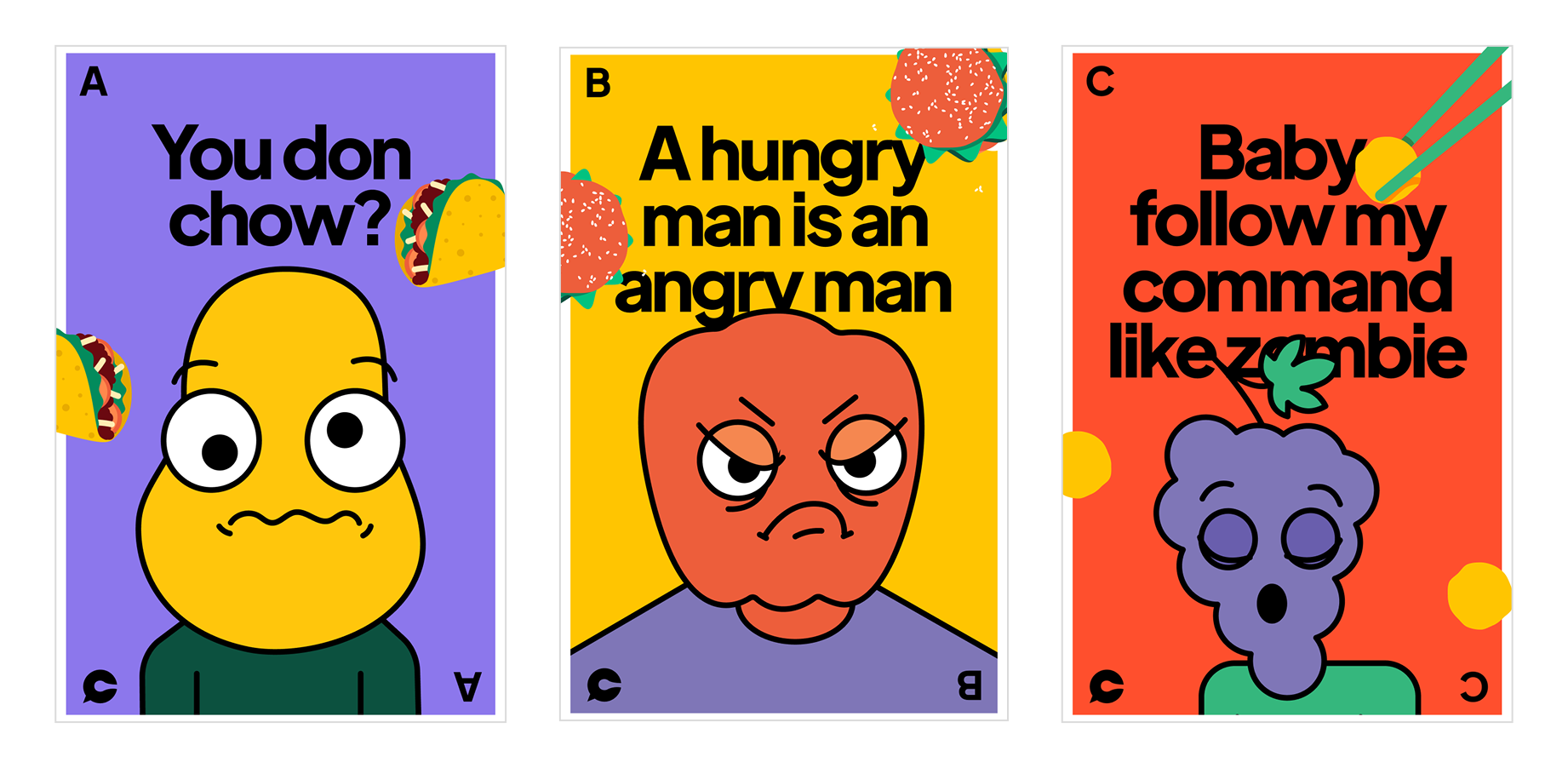 Chowdeck campaign artwork — one-column layout 1