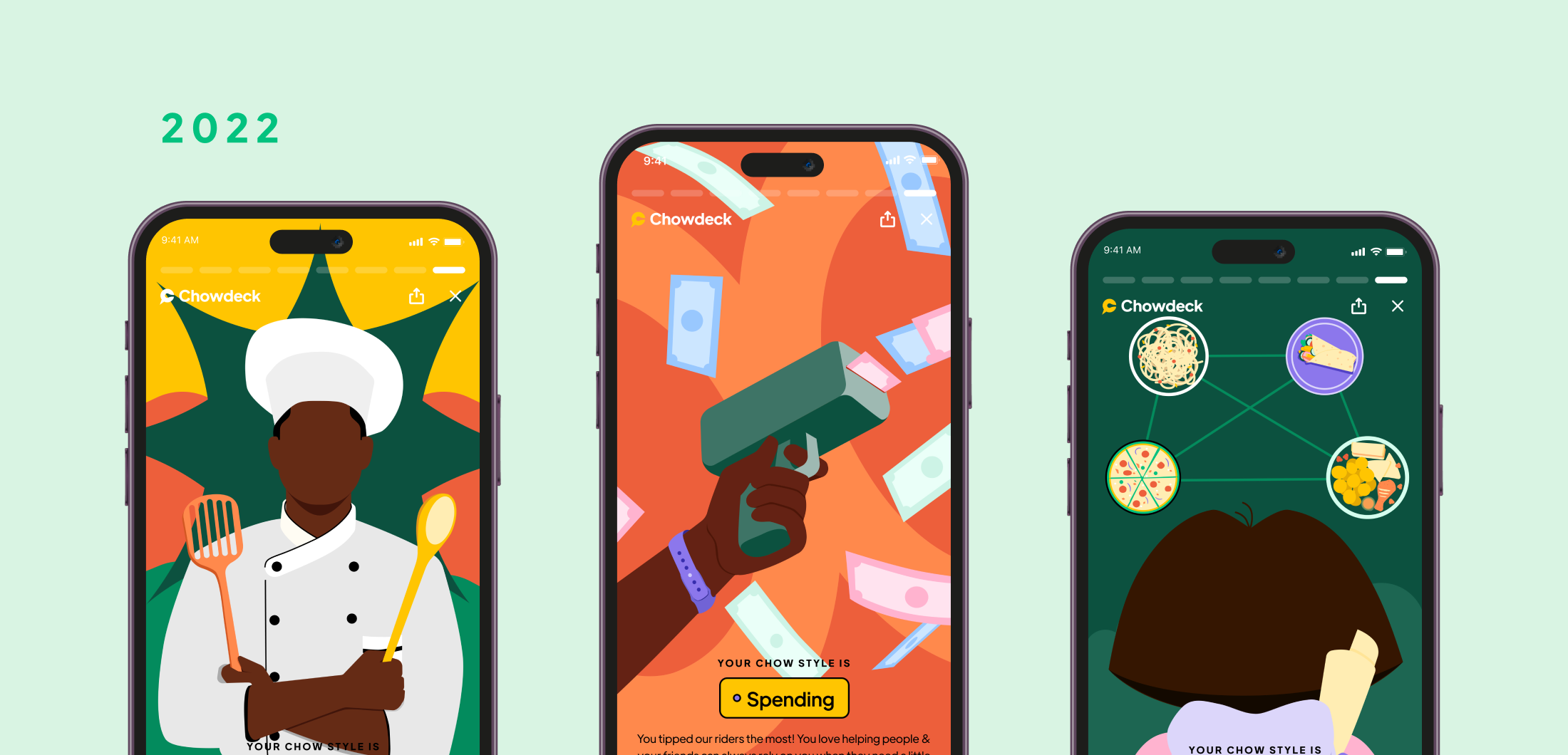 Chowdeck campaign artwork — one-column layout 1