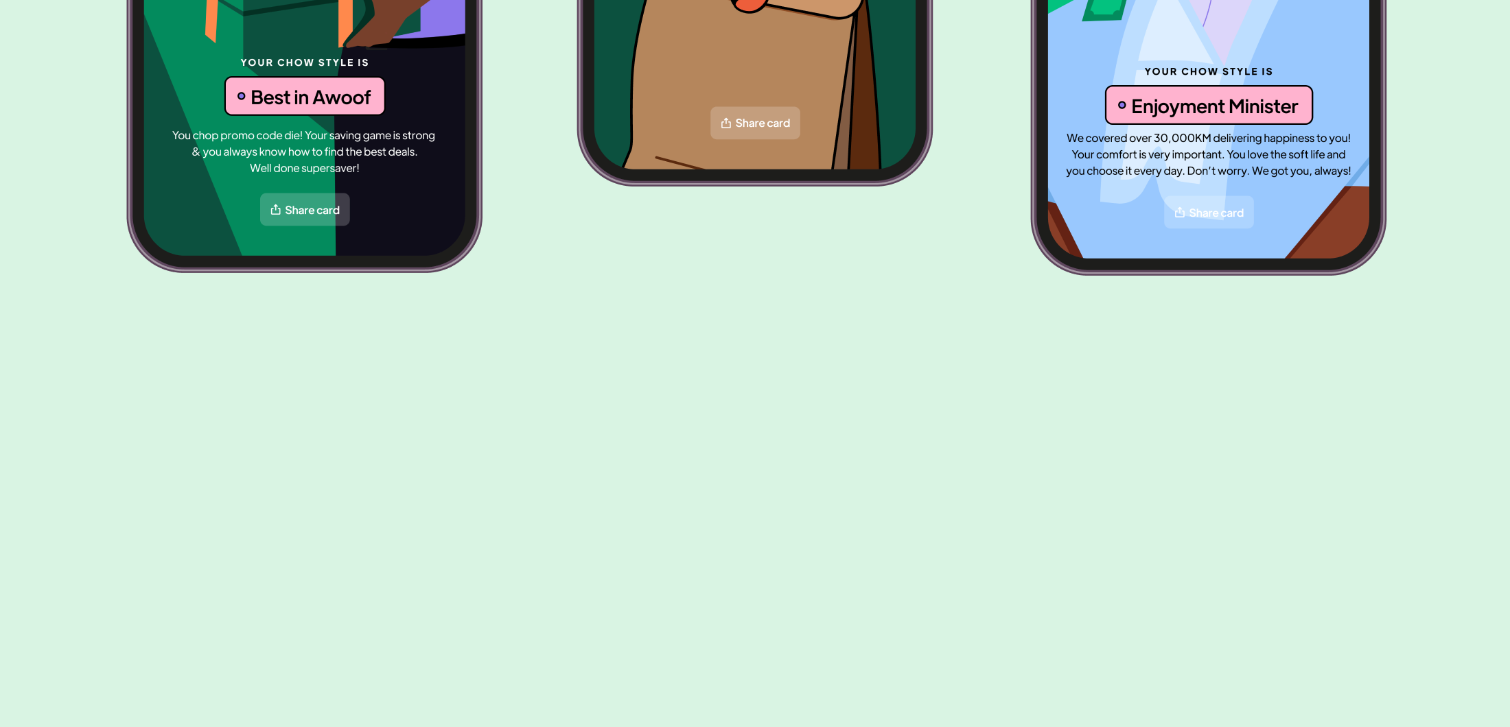 Chowdeck campaign artwork — one-column layout 1