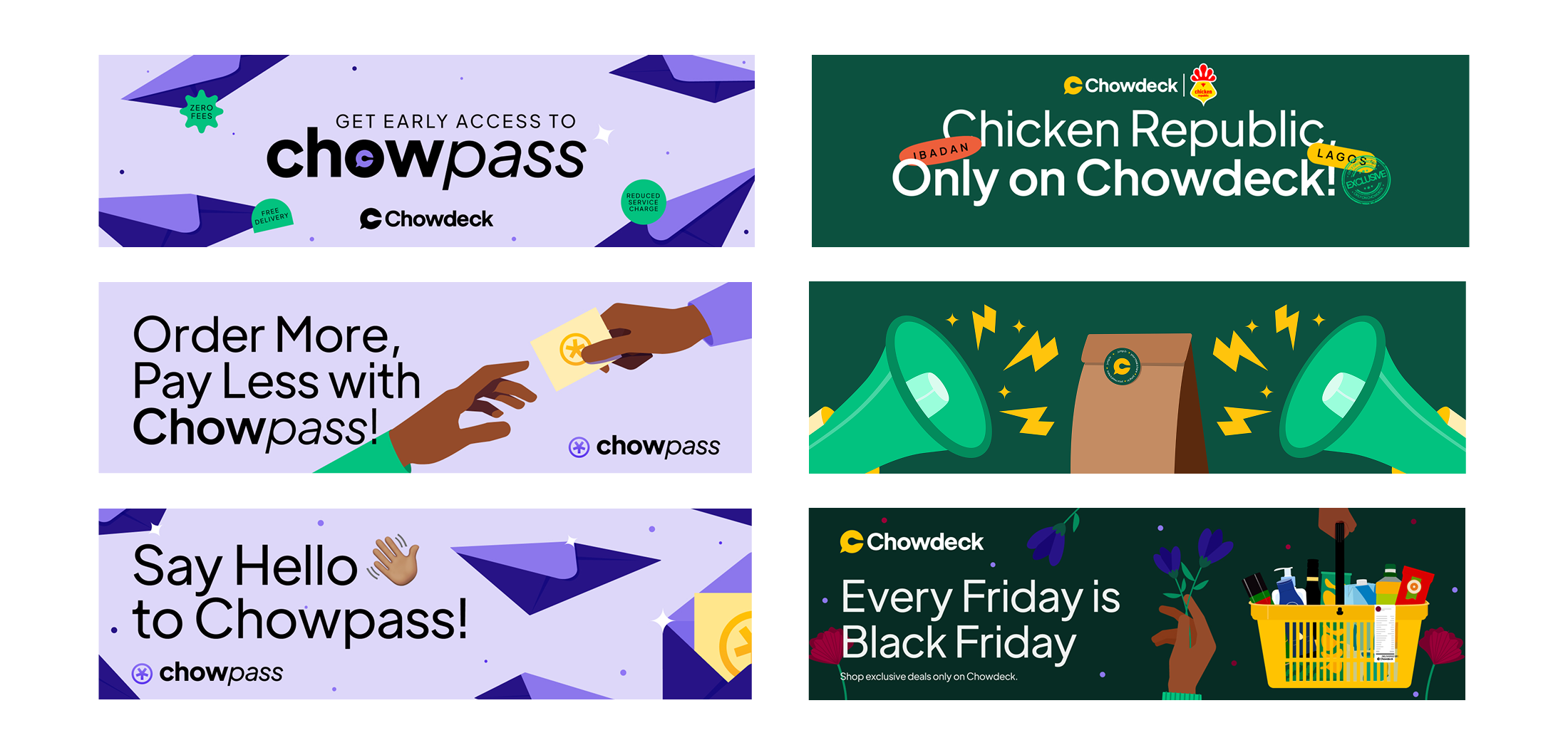 Chowdeck campaign artwork — one-column layout 1