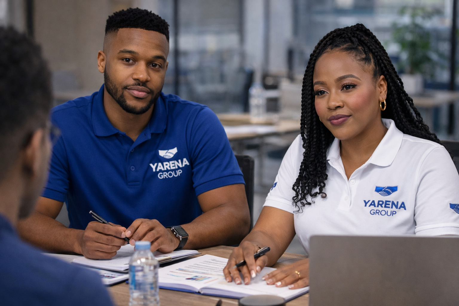 image of consulting session