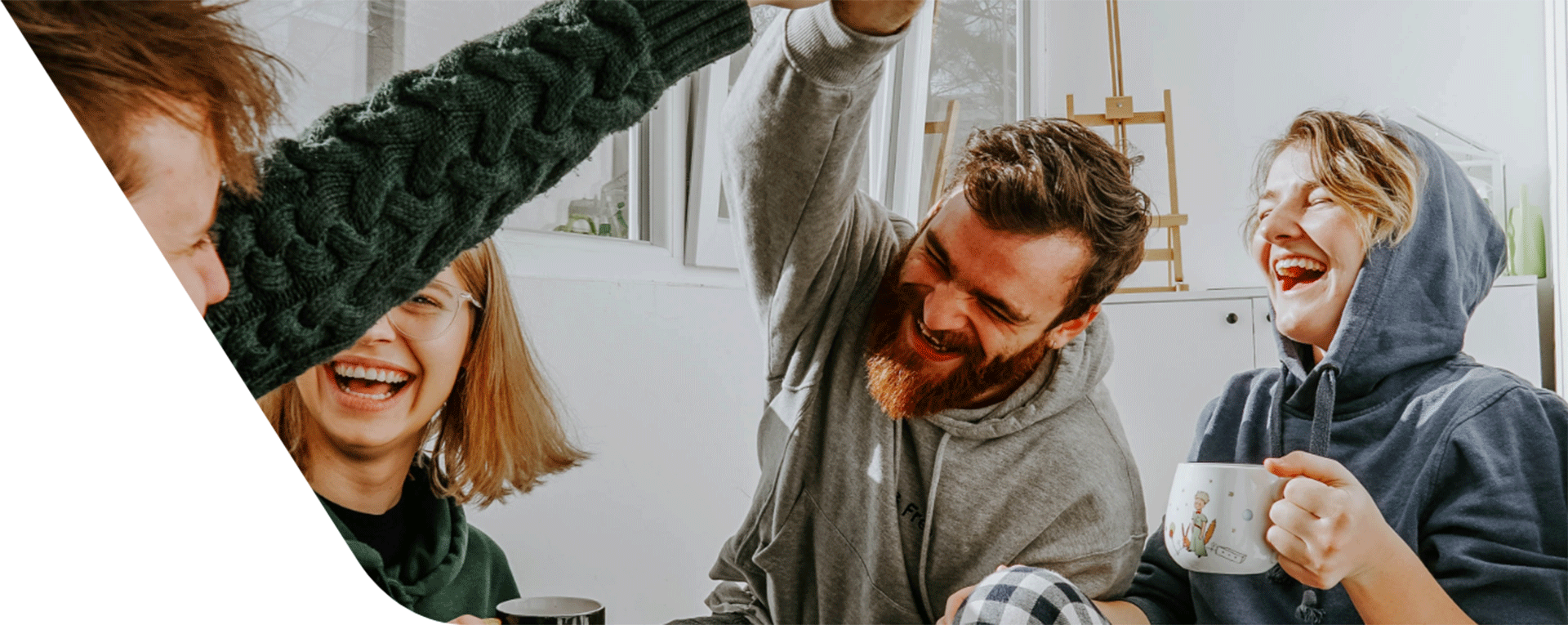 People having a great time.