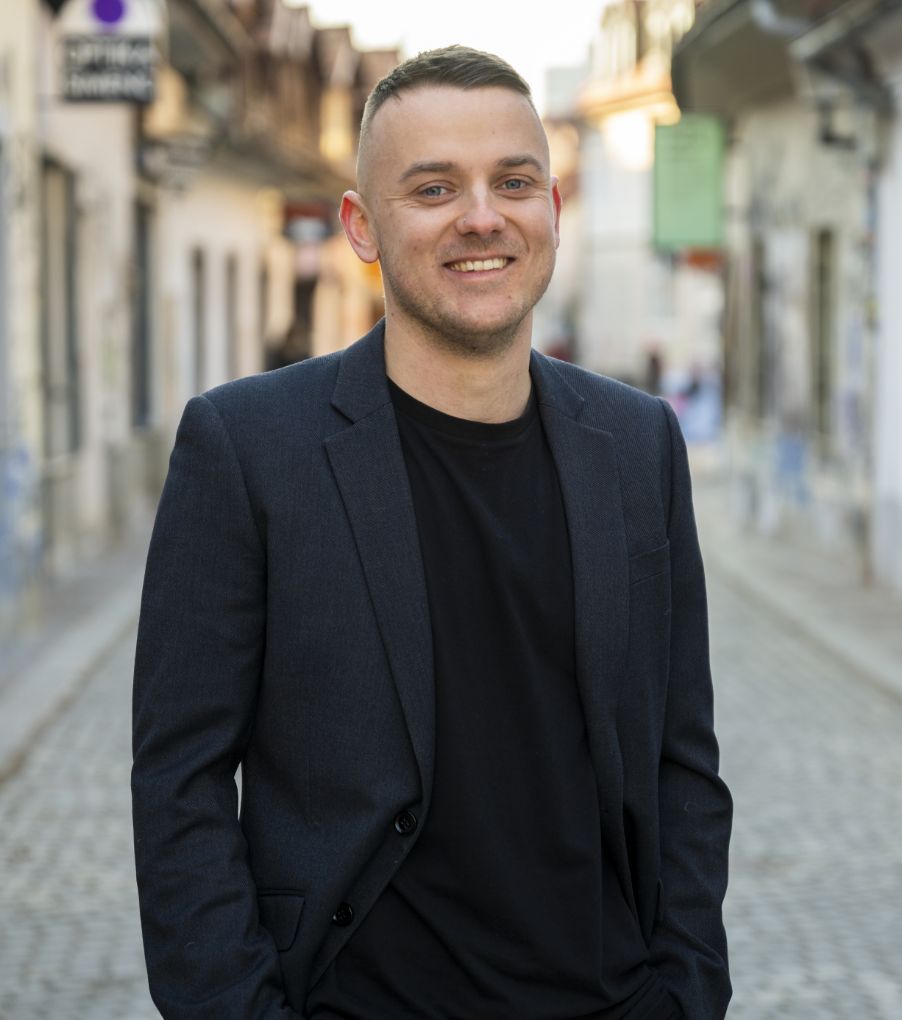 Visitvibe team member Gregor Kozina.