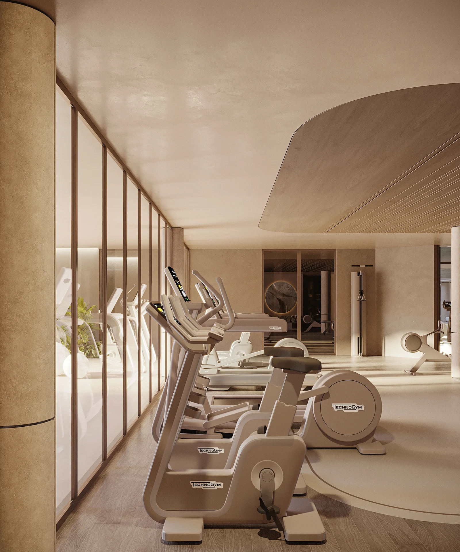 Sierra Blanca by the Sea fully equipped residents gym, Estepona Costa del Sol