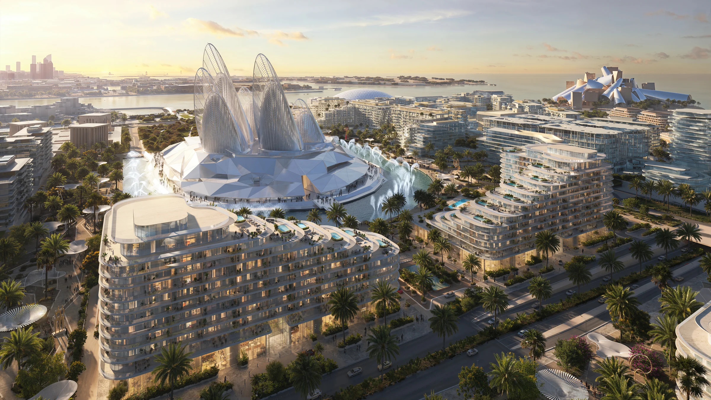Mandarin Oriental Residences Saadiyat exterior view, Abu Dhabi