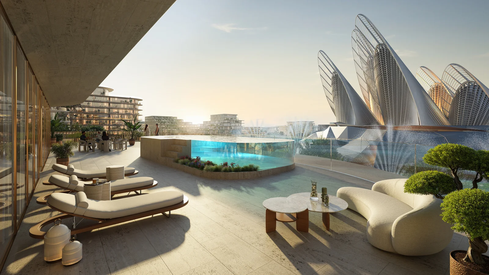 Mandarin Oriental Residences Saadiyat, building view, Abu Dhabi