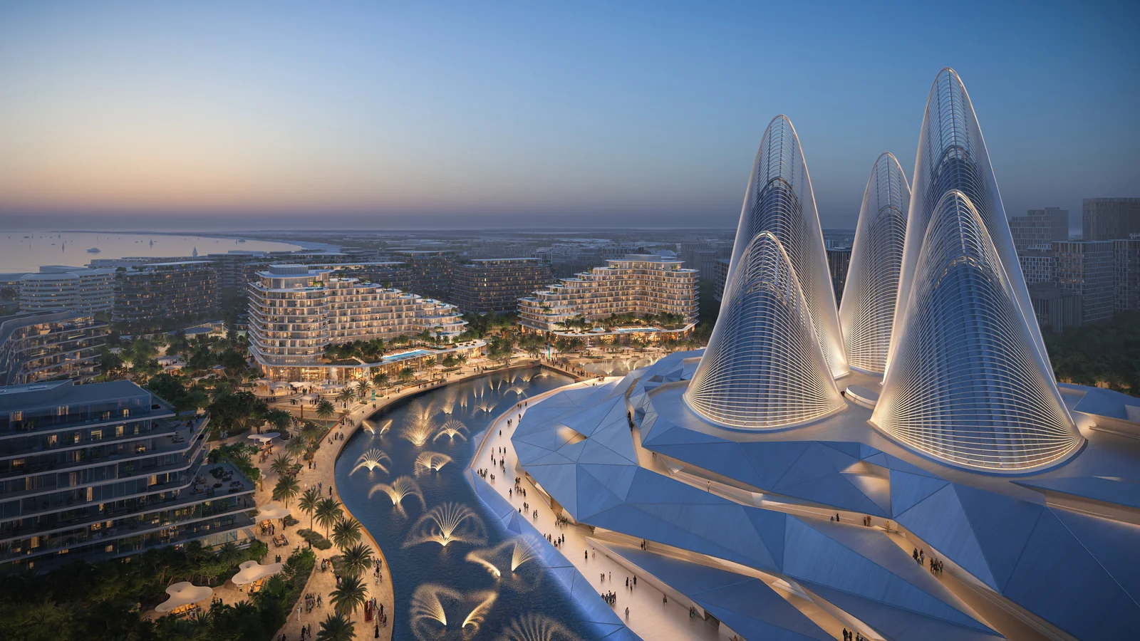 Mandarin Oriental Residences Saadiyat, building facade, Abu Dhabi